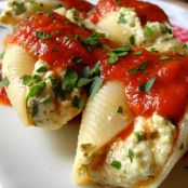 Pesto Stuffed Shells