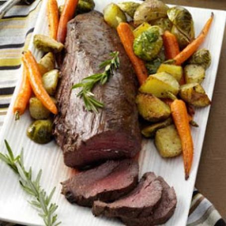 2006 Beef Tenderloin with Roasted Vegetables