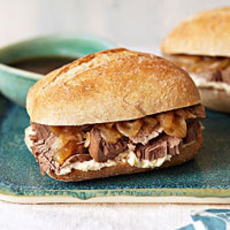 Slow Cooker French Dip