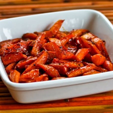 Recipe for Maple-Glazed Roasted Carrots