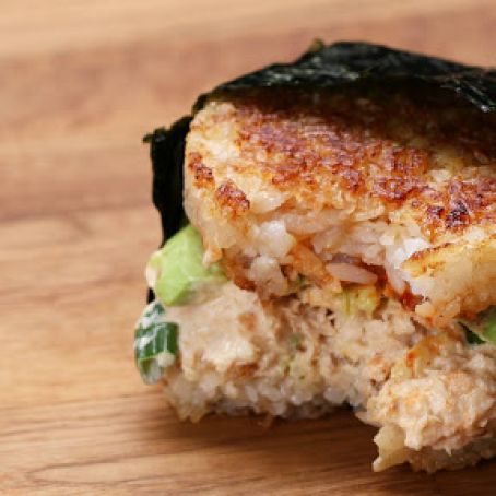 Spicy Tuna Rice Burger