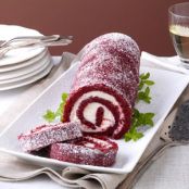 Red Velvet Cake Roll