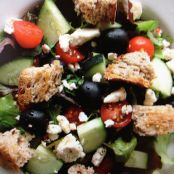 Salad: Greek Panzanella