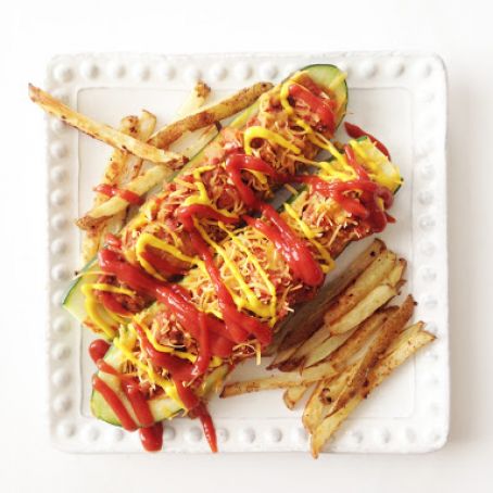 Cheeseburger Stuffed Zucchini Boats