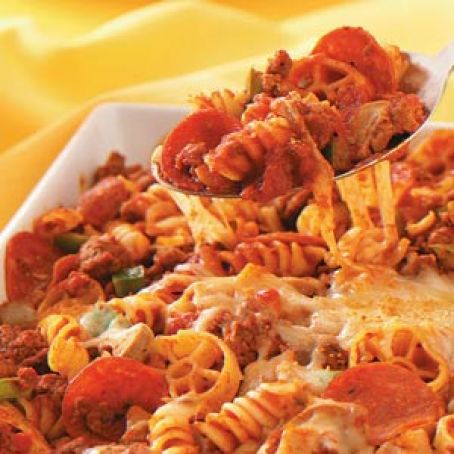 Pepperoni Pizza Pasta
