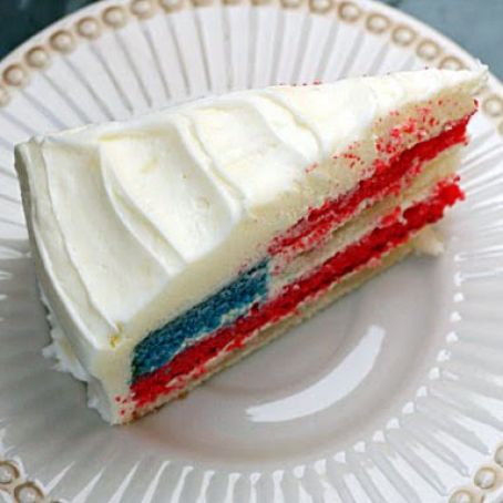 Flag Cake