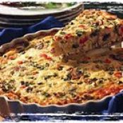 Bacon Cheeseburger Quiche