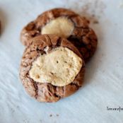 Buckeye Brownie Cookies