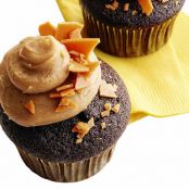 Butterfinger Cupcakes