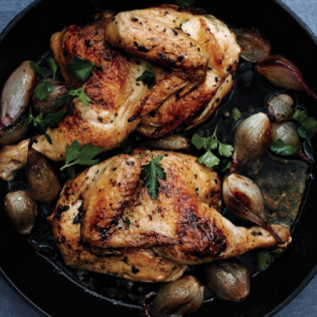 Crispy Chicken with Shallots