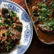 Ossobuco with eggplant