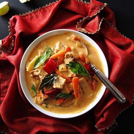 Instant Pot Thai Red Curry with Chicken
