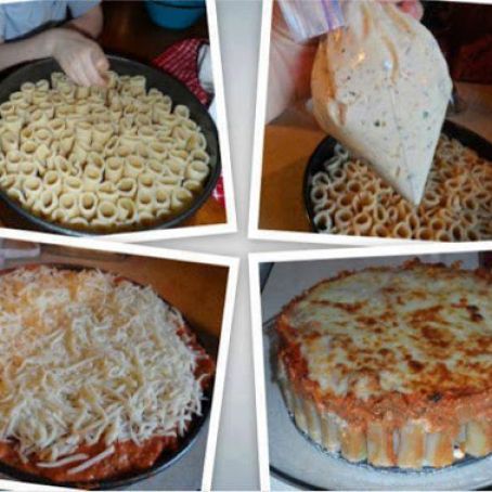 Rigatoni Pasta Pie: