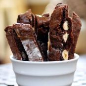 Chocolate Hazlenut Biscotti
