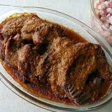 Apple Glazed Beef Brisket