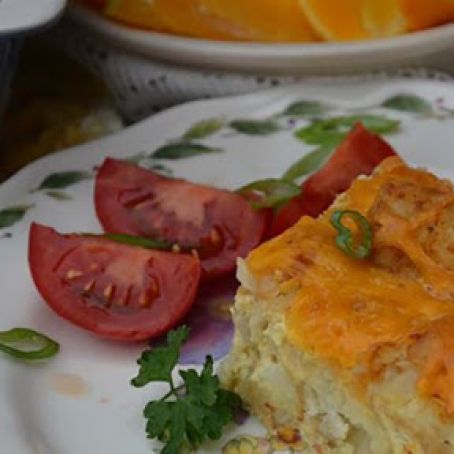 Tater Tot® and Bacon Breakfast Casserole