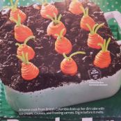 Carrot Garden Ice Cream Dessert