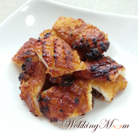 SQUID - Grilled Squid in Miso Sauce 味噌酱烤鱿鱼