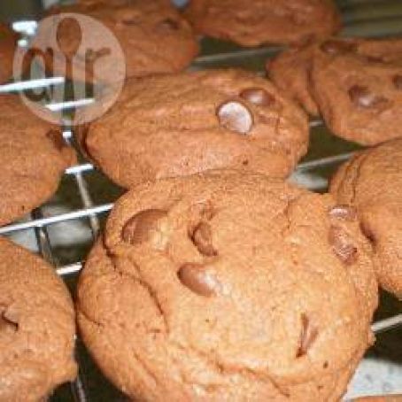 Chocolate chocolate chip cookies