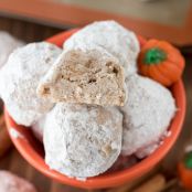 Pumpkin Spice Snowballs