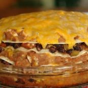 Seven Layer Tortilla Pie
