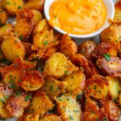 Crispy Parmesan Roast Potatoes