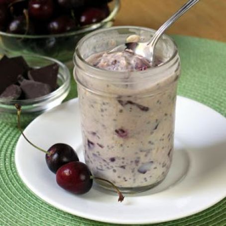 Cherry Chocolate Chunk Refrigerator Oatmeal