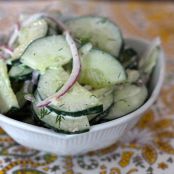 Creamy Cucumber Dill Salad