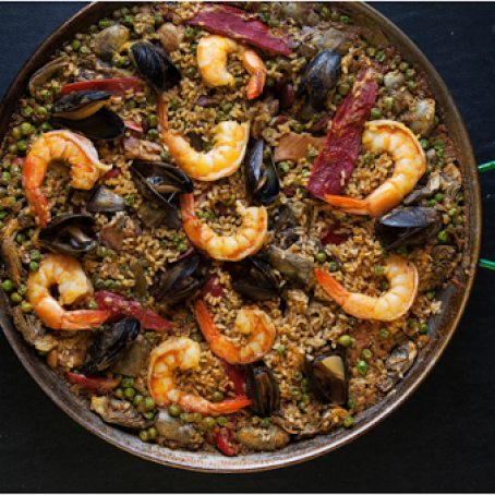 Paella Mixta (Saveur)