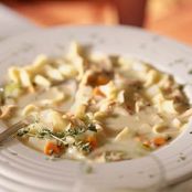 Roasted-Chicken Noodle Soup