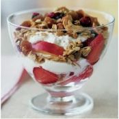 Granola and Ricotta Cream Parfait