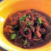 ESTOFADO DE PULPO A LA GRIEGA