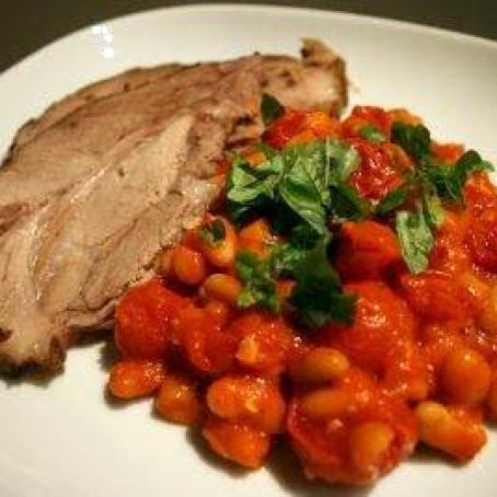 Ugnsstekt, rödvinsmarinerad fläskkarré