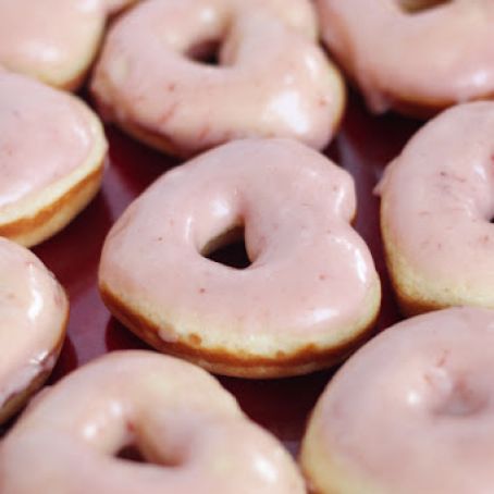 Strawberries and Cream Donuts