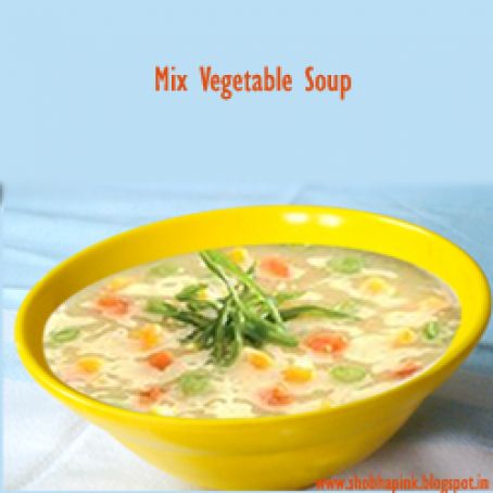 Mix Vegetable Soup