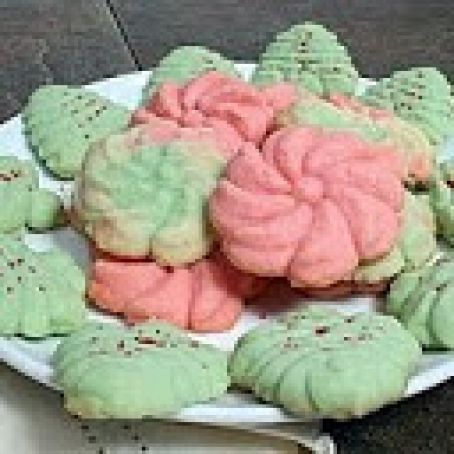 Jello Spritz Cookies