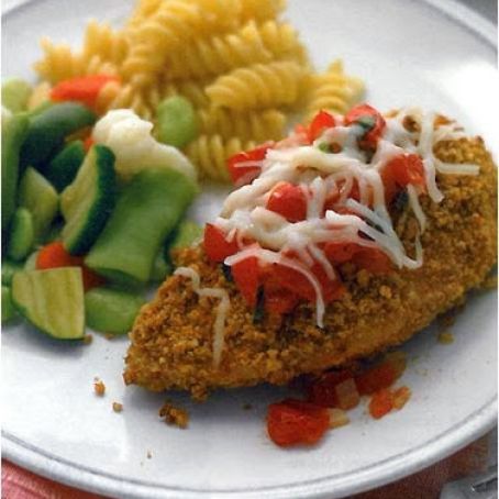 Chicken Parmigiana with Fresh Tomato Sauce