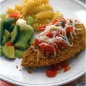 Chicken Parmigiana with Fresh Tomato Sauce