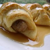 Sausage Roll Ups with Buttermilk Syrup