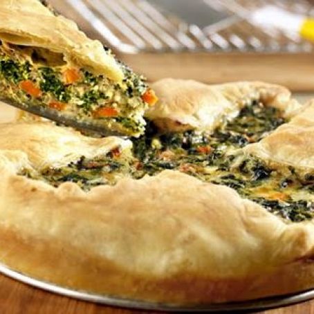 Rustic Spinach Pie