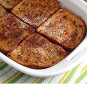 Easy (Healthy) Overnight French Toast Casserole