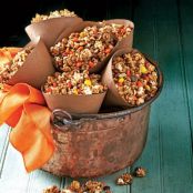 caramel-Peanut-Popcorn Snack Mix