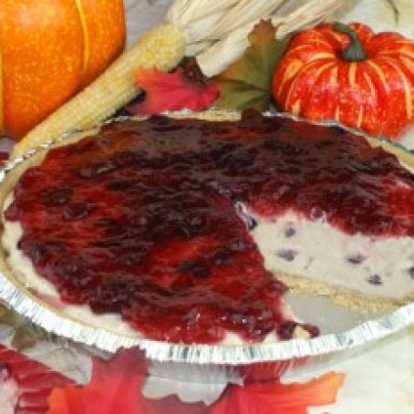 Cranberry Cream Pie