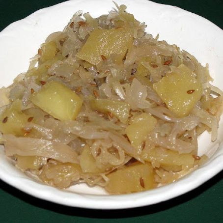 Caraway Apple Kraut