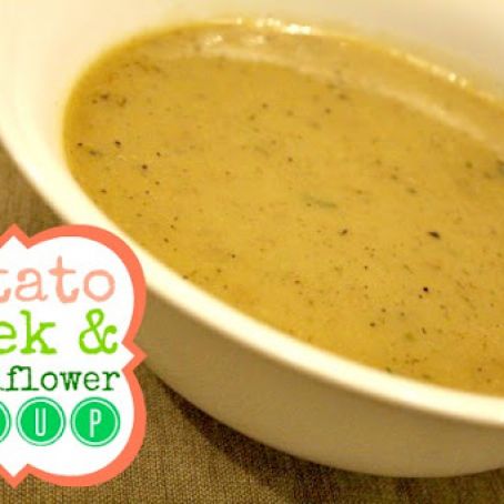 Potato, Leek & Cauliflower Soup