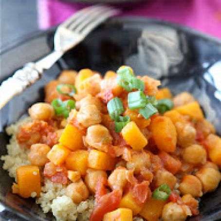 Quinoa & Butternut Squash with Coconut Milk