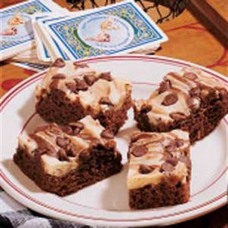 Marbled Chocolate Cheesecake Bars Recipe