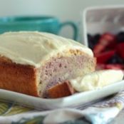 Raspberry Swirl Pound Cake