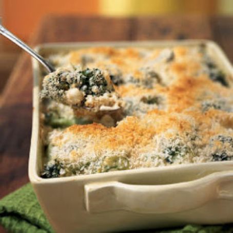 Sides, Vegtables: Grandma's Broccoli Cream Cheese Casserole