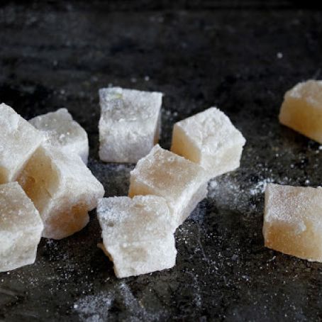 Pistachio and Orange Blossom Turkish Delight